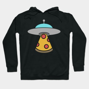 UFO Alien Abduction Pizza Party Hoodie